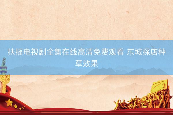 扶摇电视剧全集在线高清免费观看 东城探店种草效果