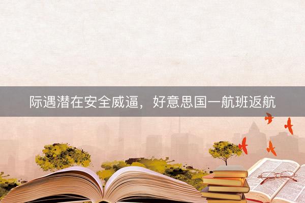 际遇潜在安全威逼，好意思国一航班返航
